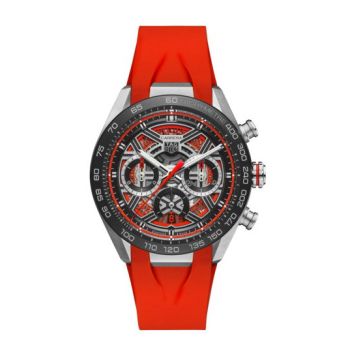 TAG Heuer Carrera Chronograph Extreme Sport Titanium - Ceramic / Orange / Rubber