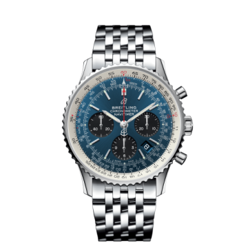 Breitling Navitimer 1 B01 Chronograph 43 Stainless Steel / Blue / Bracelet