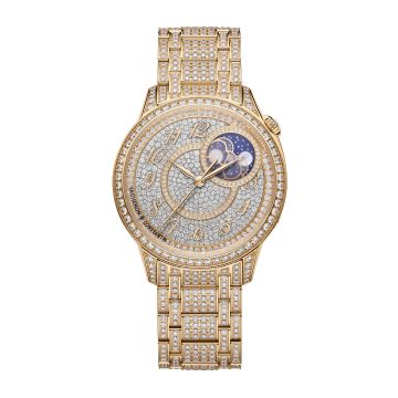 Vacheron Constantin Égérie Moonphase 37 Rose Gold / Diamond - Diamond / Bracelet