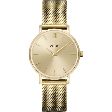 Cluse Minuit Mesh Gold