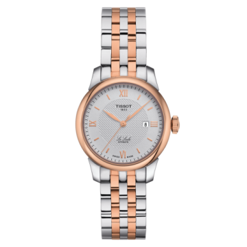 Tissot Le Locle 29 Automatic Lady Stainless Steel - Rose Gold / Silver