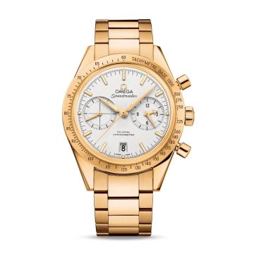 Omega Speedmaster 57 Co-Axial Yellow Gold / Silver / Bracelet