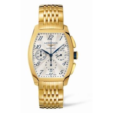 Longines Evidenza Chronograph Yellow Gold Bracelet
