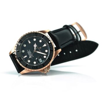 Steinhart Ocean 39 PINK-GOLD Ceramic Diver Watch
