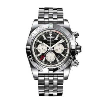 Breitling Chronomat 47 GMT Stainless Steel / Onyx Black / Bracelet
