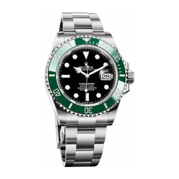 Rolex Submariner Date 41 Stainless Steel / Black / Green Cerachrom