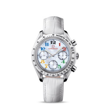 Omega Speedmaster Reduced Stainless Steel / MOP / Olympic Collection