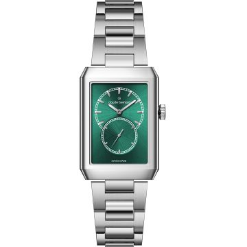 Claude Bernard Ora Vera Small Seconds Lady Green / Silver