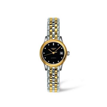 Longines Flagship 26 Automatic Two Tone Black Diamond