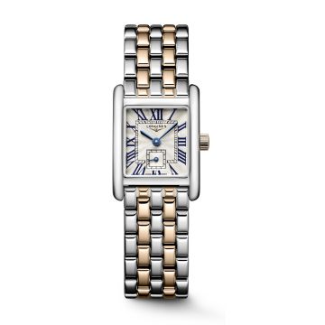 Longines Mini DolceVita 21.5 Quartz Stainless Steel - Pink Gold / Silver / Bracelet