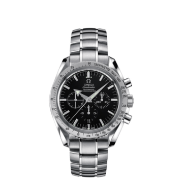 Omega Speedmaster Broad Arrow Stainless Steel / Black / Bracelet