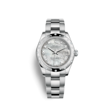 Rolex Datejust 31 Stainless Steel Domed Diamond / Oyster / MOP - Roman