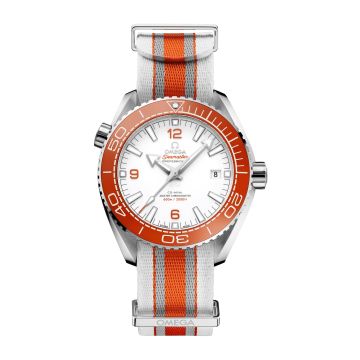 Omega Seamaster Planet Ocean 600M Co-Axial 43.5 Master Chronometer Stainless Steel / White / NATO