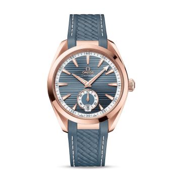 Omega Seamaster Aqua Terra 150M Master Chronometer Small Seconds 41 Sedna Gold / Blue / Rubber