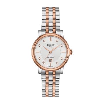 Tissot Carson Premium Automatic 30 Stainless Steel - Rose Gold / Silver / Bracelet