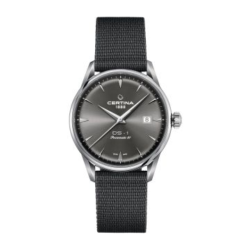 Certina DS-1 Powermatic 80 40 Stainless Steel / Grey / Tide Ocean