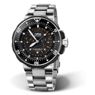 Oris ProDiver Pointer Moon Titanium / Black / Bracelet