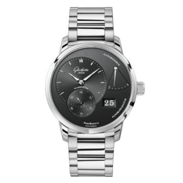 Glashütte Original PanoReserve Stainless Steel / Grey /  Bracelet