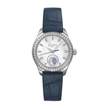Glashütte Original Lady Serenade Luna Stainless Steel - Diamond / MOP