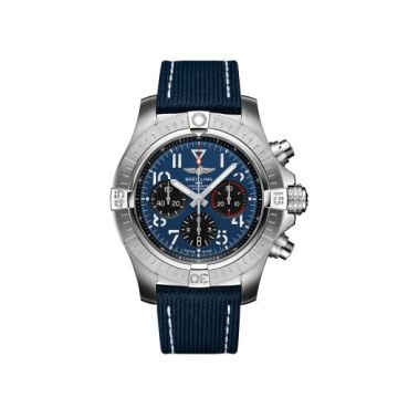 Breitling Avenger B01 Chronograph 45 Stainless Steel / Blue / Strap - Folding