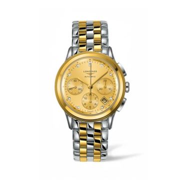 Longines Flagship Chronograph Two Tone Diamond