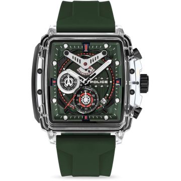 Police Clout Chronograph Green