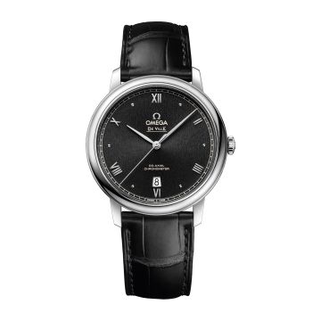 Omega De Ville Prestige Co-Axial 39.5 Stainless Steel / Black Sunburst