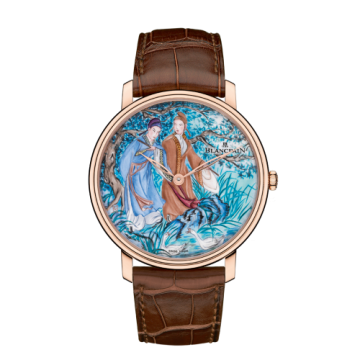 Blancpain Villeret Manuelle Piece Unique Grand Feu Men with Swan