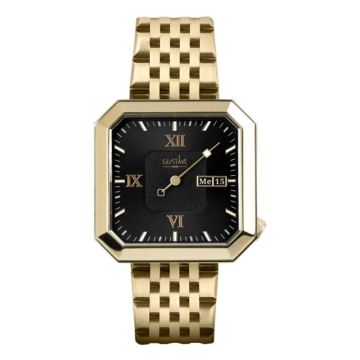 Gustave & Cie 12H Marie Or & Noir Acier Or 34mm