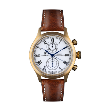 Steinhart Marine-Chronograph Bronze Premium Römisch