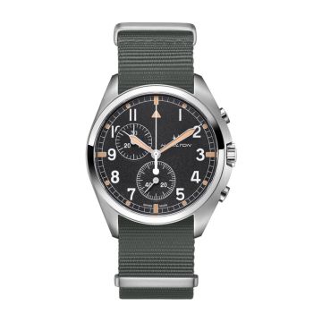 Hamilton Khaki Aviation Pilot Pioneer Chrono Quartz / NATO