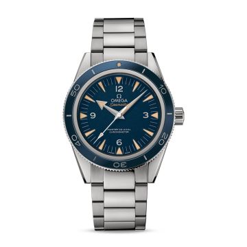 Omega Seamaster 300 Master Co-Axial Titanium / Blue / Bracelet