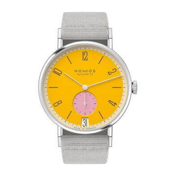 Nomos Glashütte Tangente 38 Datum Katzengold