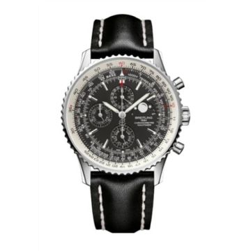 Breitling Navitimer 1461 Stainless Steel / Black / Calf / Pin