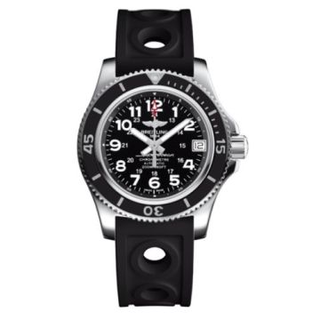Breitling Superocean II 36 Black / Rubber