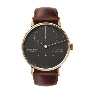 Nomos Glashütte Lambda 39 Samtschwarz