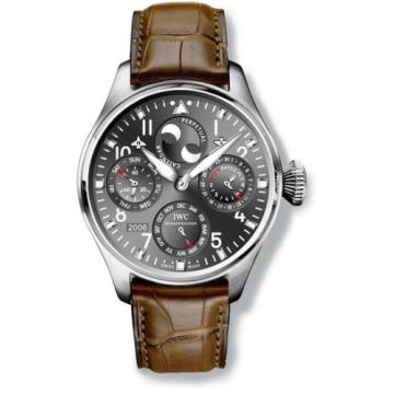 IWC Schaffhausen Big Pilot Perpetual Calendar White Gold / Ardoise