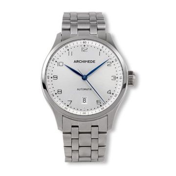 Archimede Klassik 39 Stainless Steel / Silver / Bracelet