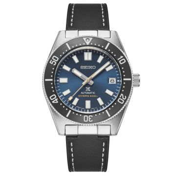 LEATHER STRAP WITH END LINKS FOR SEIKO 1965 HERITAGE DIVER 40.50MM (LX03-143) - 18mm