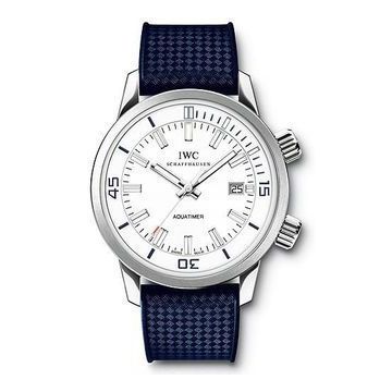 IWC Schaffhausen Vintage Aquatimer Automatic 1967 White Gold / White