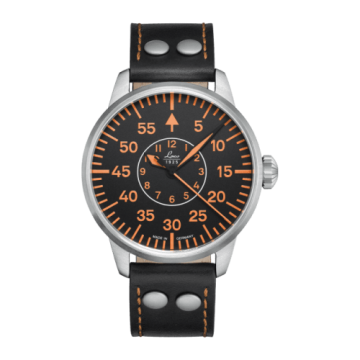 Laco Pilot Watch Basic Palermo Stainless Steel / Black