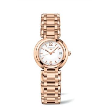Longines PrimaLuna Quartz 26.5 Pink Gold / White / Bracelet