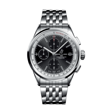 Breitling Premier Chronograph 42 Stainless Steel / Black / Bracelet