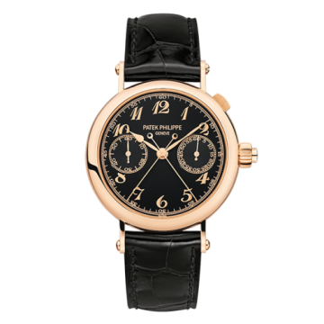 Patek Philippe Split-Seconds Chronograph 5959 Rose Gold / Black