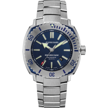 JeanRichard Aquascope Stainless Steel / Blue