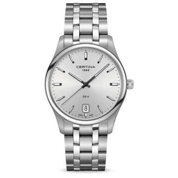 Certina DS 4 Big Size Silver