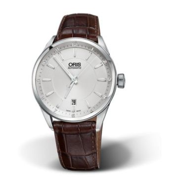 Oris Artix Date 39 Stainless Steel / Silver