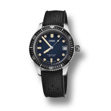Oris Divers Sixty-Five 36 Stainless Steel / Blue / Rubber