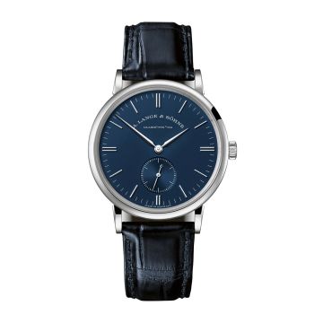 A. Lange & Söhne Saxonia 35 White Gold / Blue