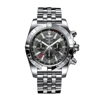 Breitling Chronomat 47 GMT Stainless Steel / Blackeye Gray / Bracelet